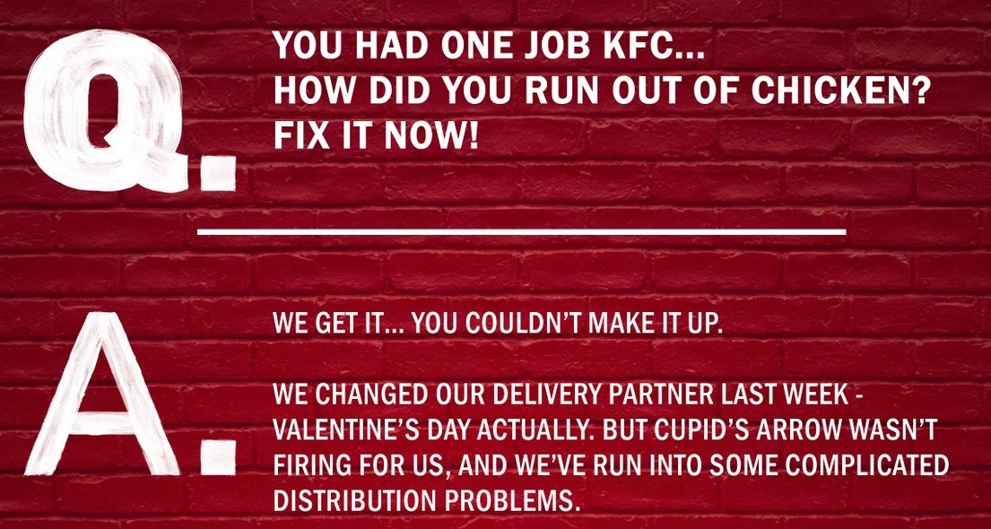 KFC one job